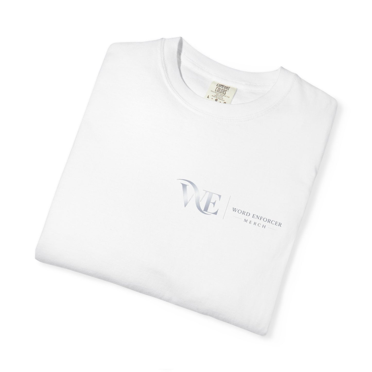 WORD ENFORCER-Unisex Garment-Dyed T-shirt