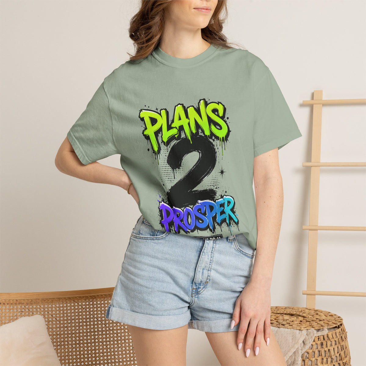 P2P-Unisex Garment-Dyed T-shirt