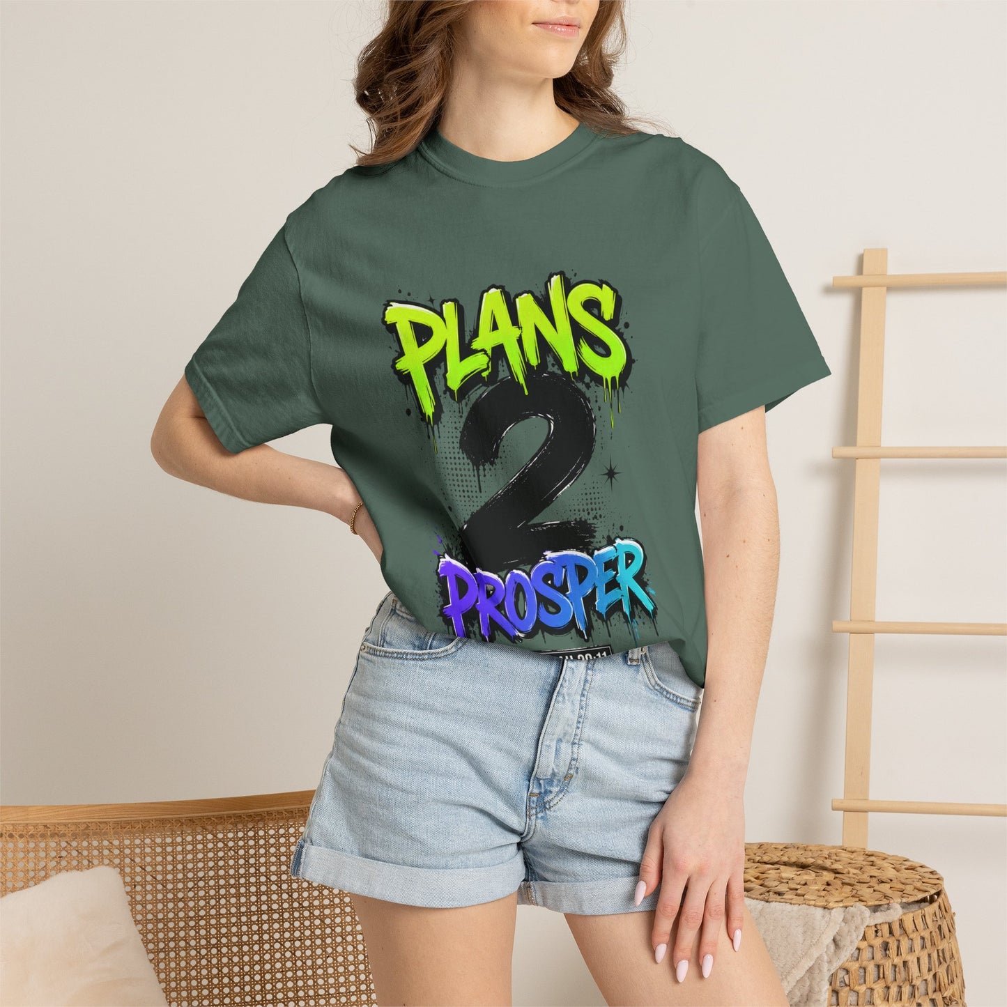 P2P-Unisex Garment-Dyed T-shirt