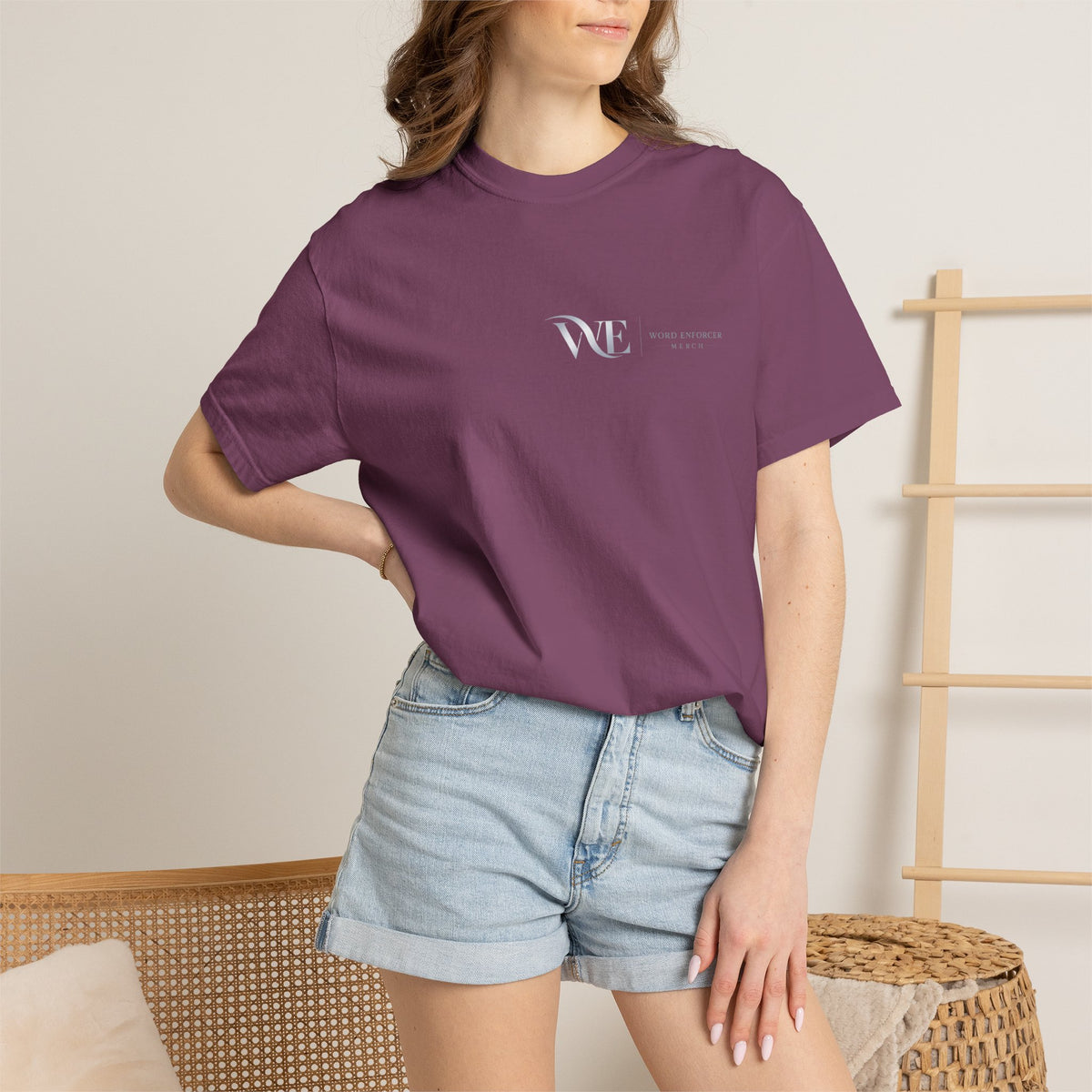 WORD ENFORCER-Unisex Garment-Dyed T-shirt