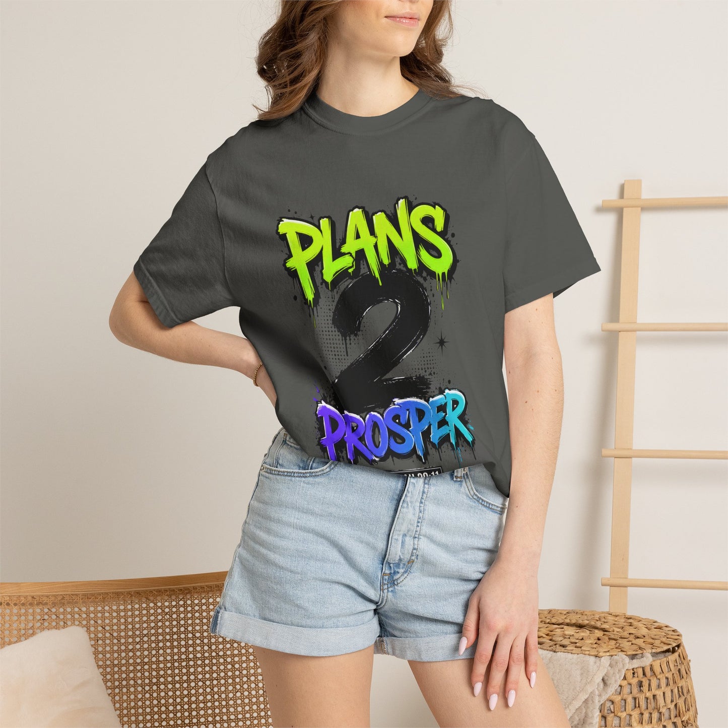 P2P-Unisex Garment-Dyed T-shirt