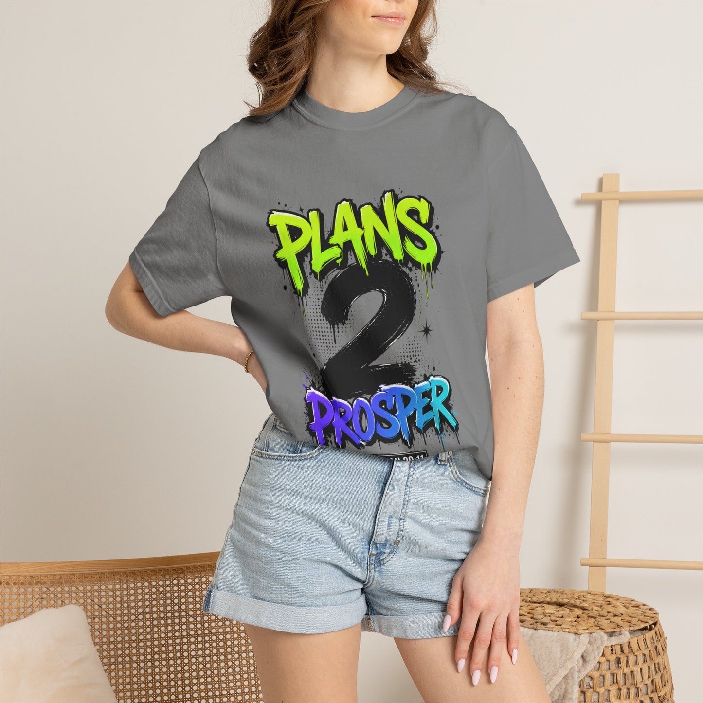 P2P-Unisex Garment-Dyed T-shirt