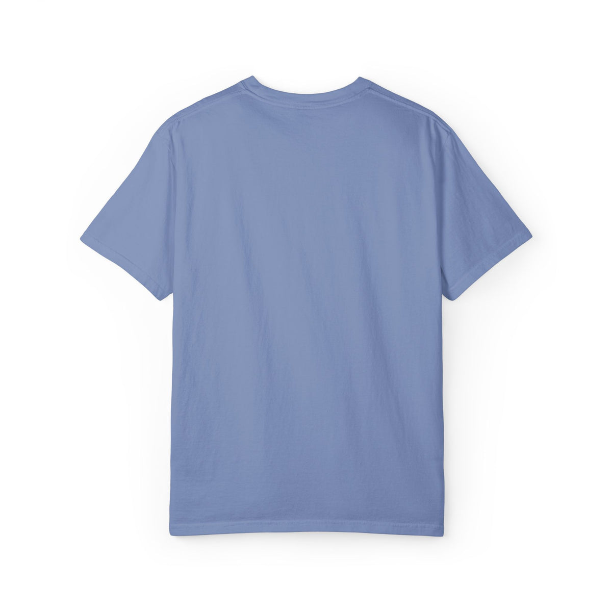 Poetic Vessel Embroidery-Minimal 'RV' Logo Garment-Dyed T-Shirt — Rust Chest Emblem