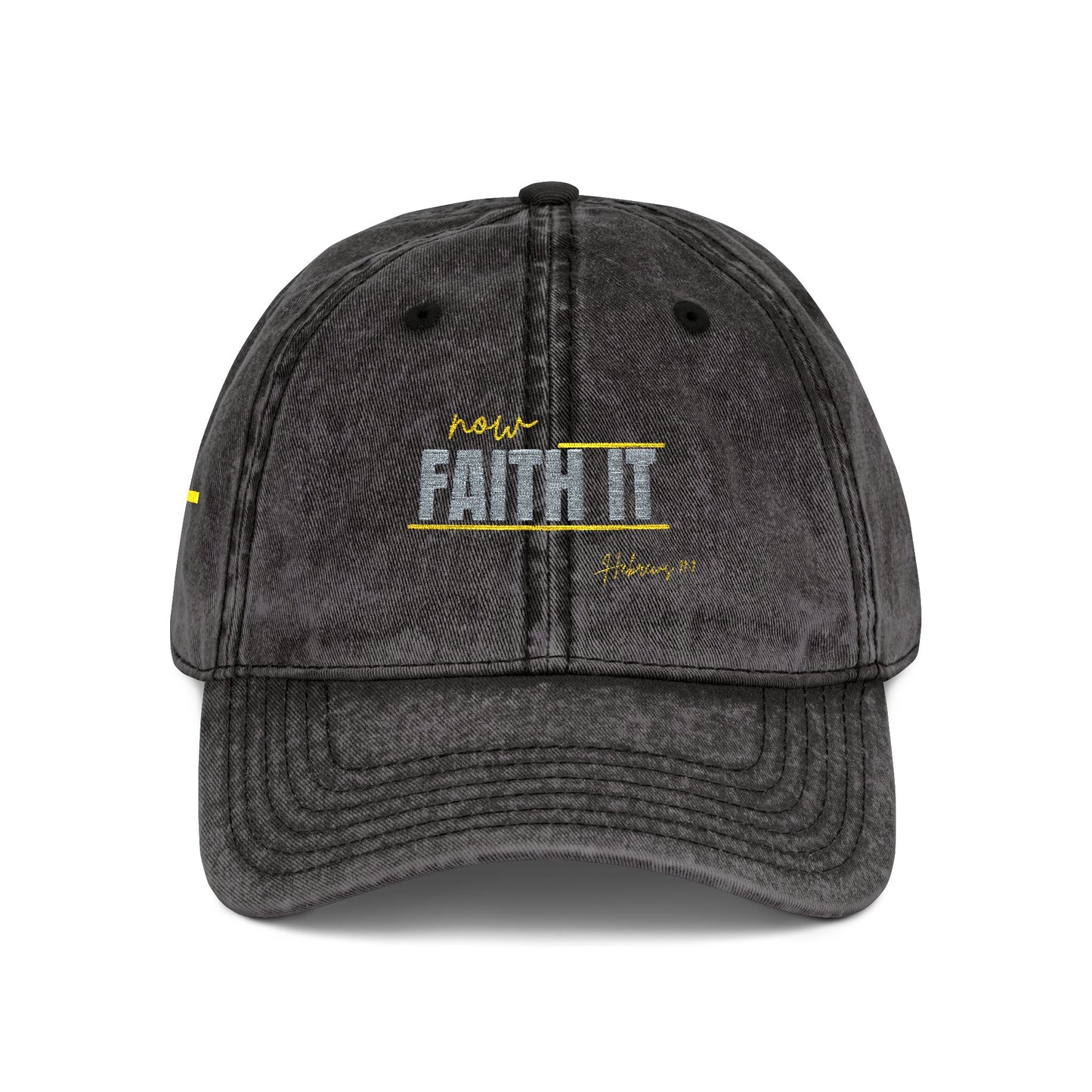 NOW FAITH-Vintage Cap (Embroidery)