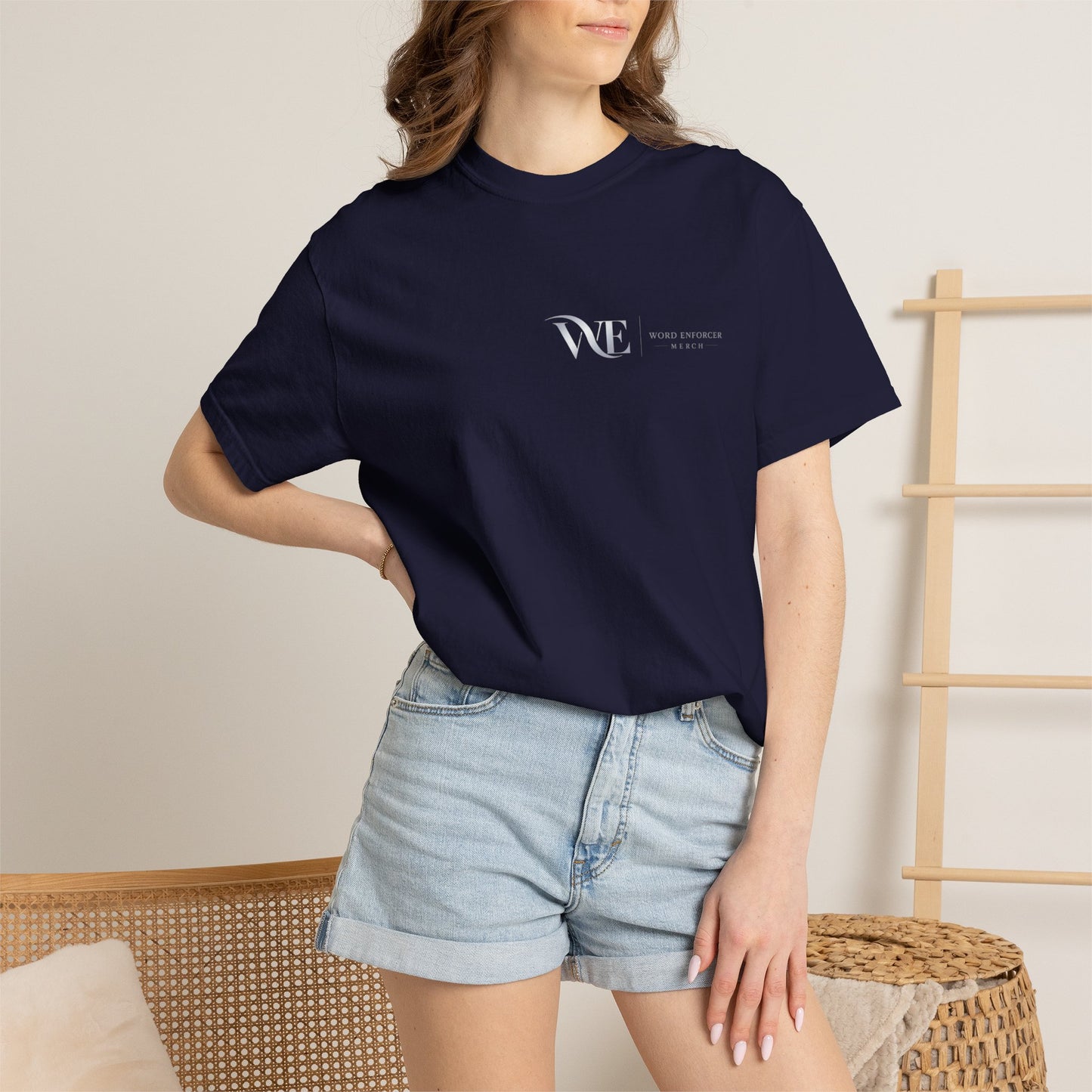 WORD ENFORCER-Unisex Garment-Dyed T-shirt