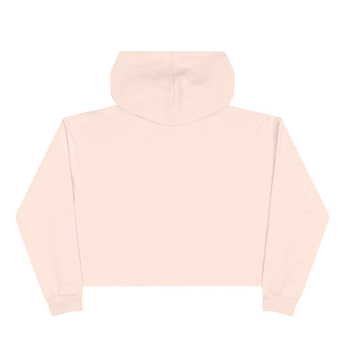 POETIC VESSEL-Cropped Hoodie — Minimal 'RV' Monogram Logo Crop Hoodie