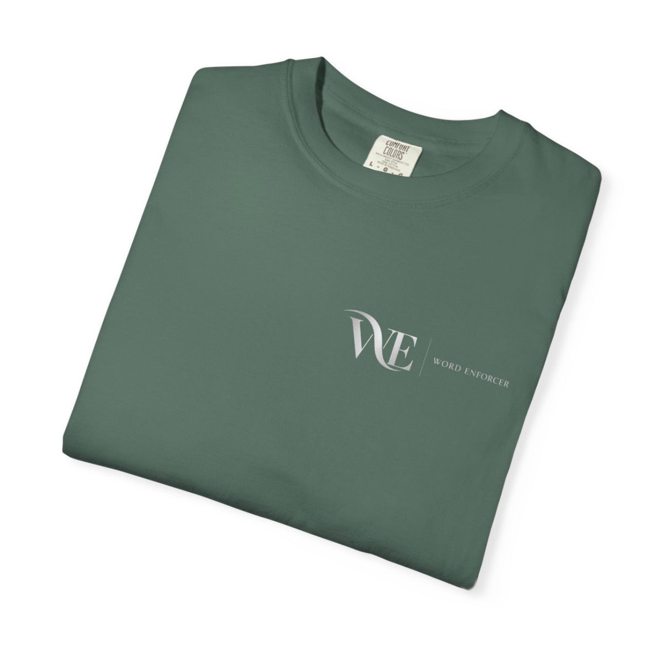 WORD ENFORCER-Unisex Garment-Dyed T-shirt